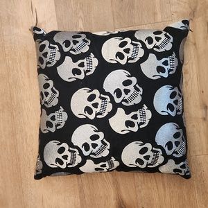 Z Gallerie Skull Pillow